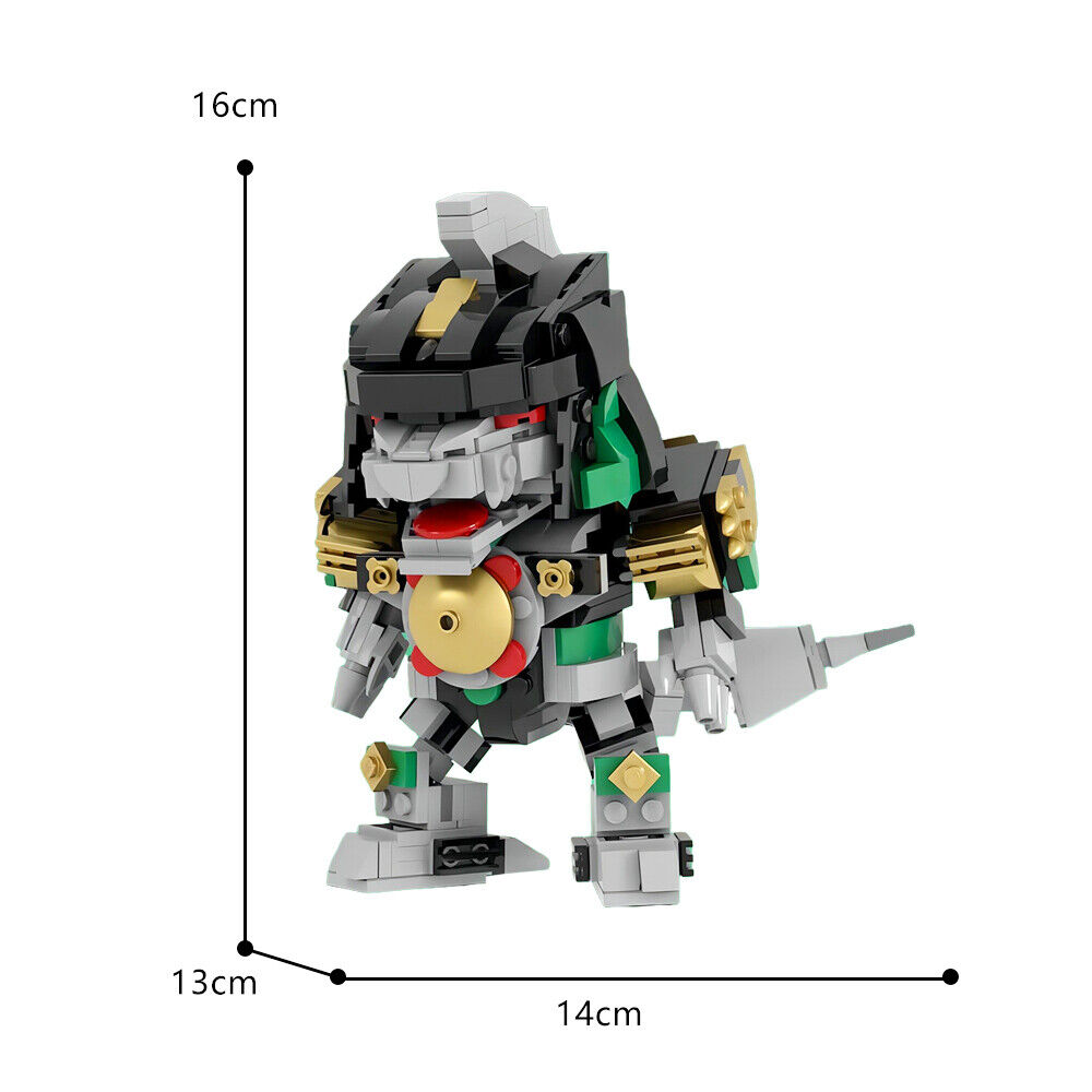 C9395 Dinosaurs Mech Dragon Robot Model from TV Show 405 Parts Free Shipping-ZITIANYOUBUILD