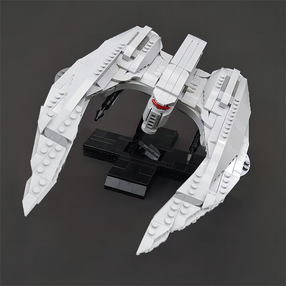 C9346 Cylon Raider MK II Fighter 670 Parts with Stand Building Toys-ZITIANYOUBUILD