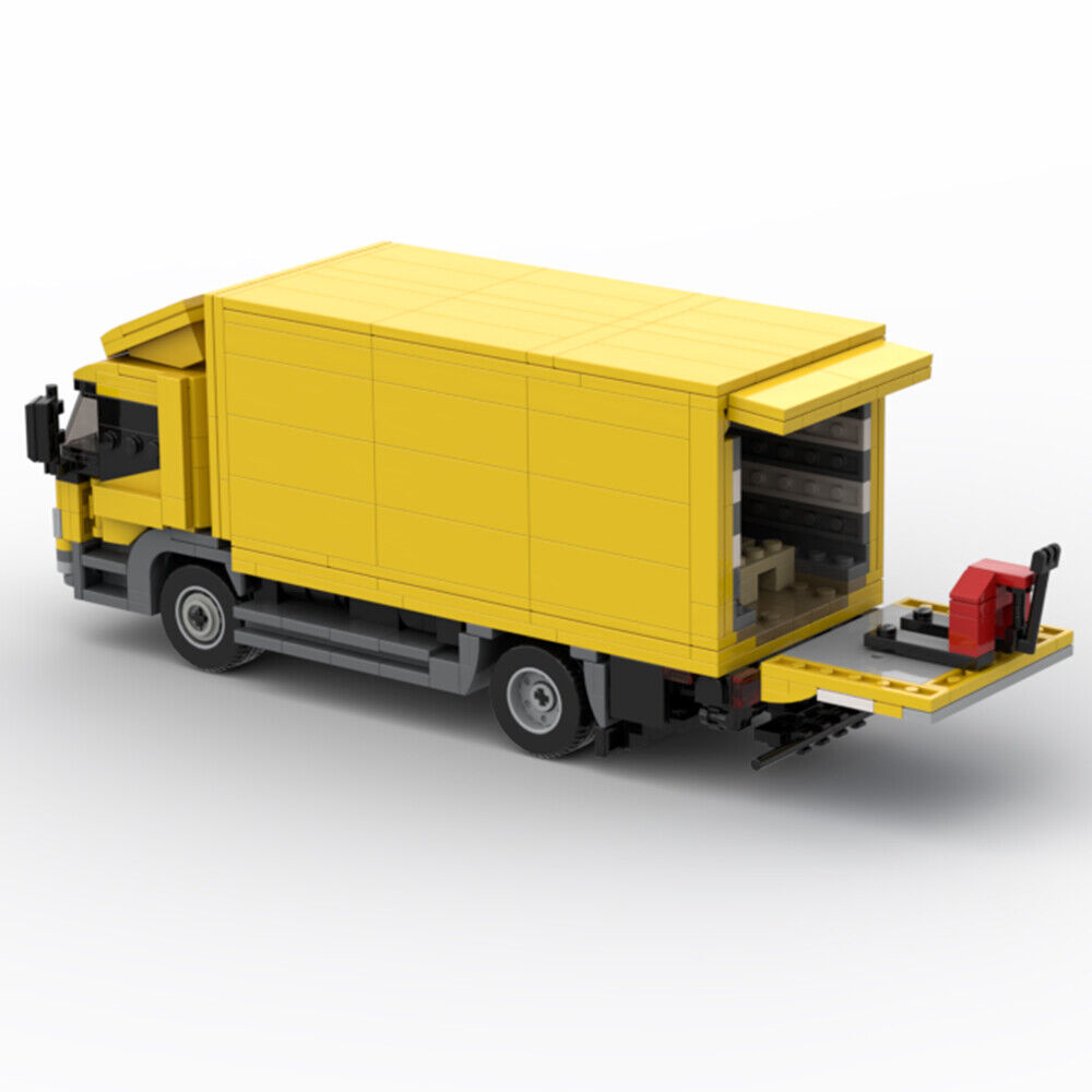 MOC-102534 Fully Playable and Functional Transport Truck Model Yellow 783 Parts-ZITIANYOUBUILD