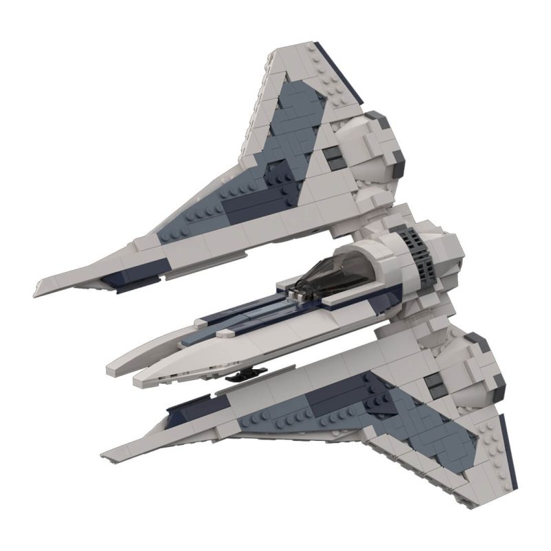 Custom MOC-148848 The Kom'rk-class fighter/transport, Gauntlet starfighter 613 pieces