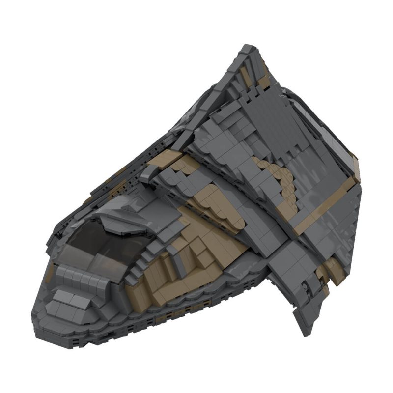 Custom MOC-127310 A Tel'tak a vaguely pyramid-shaped vessel with an elongated nose Model 1353 Parts