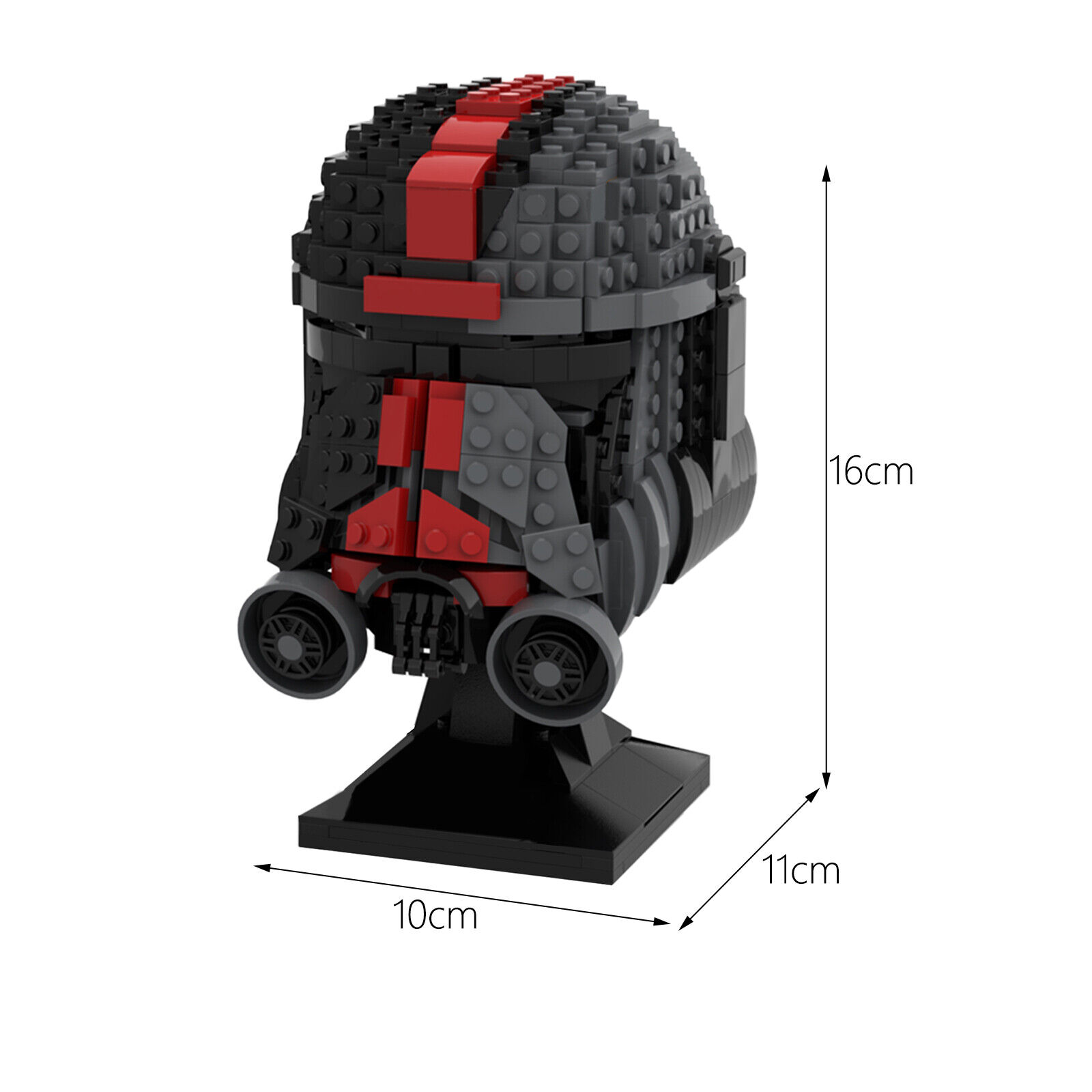 Custom MOC: C7437 638 Parts for Hunter Helmet Collections Gift for Christmas-ZITIANYOUBUILD