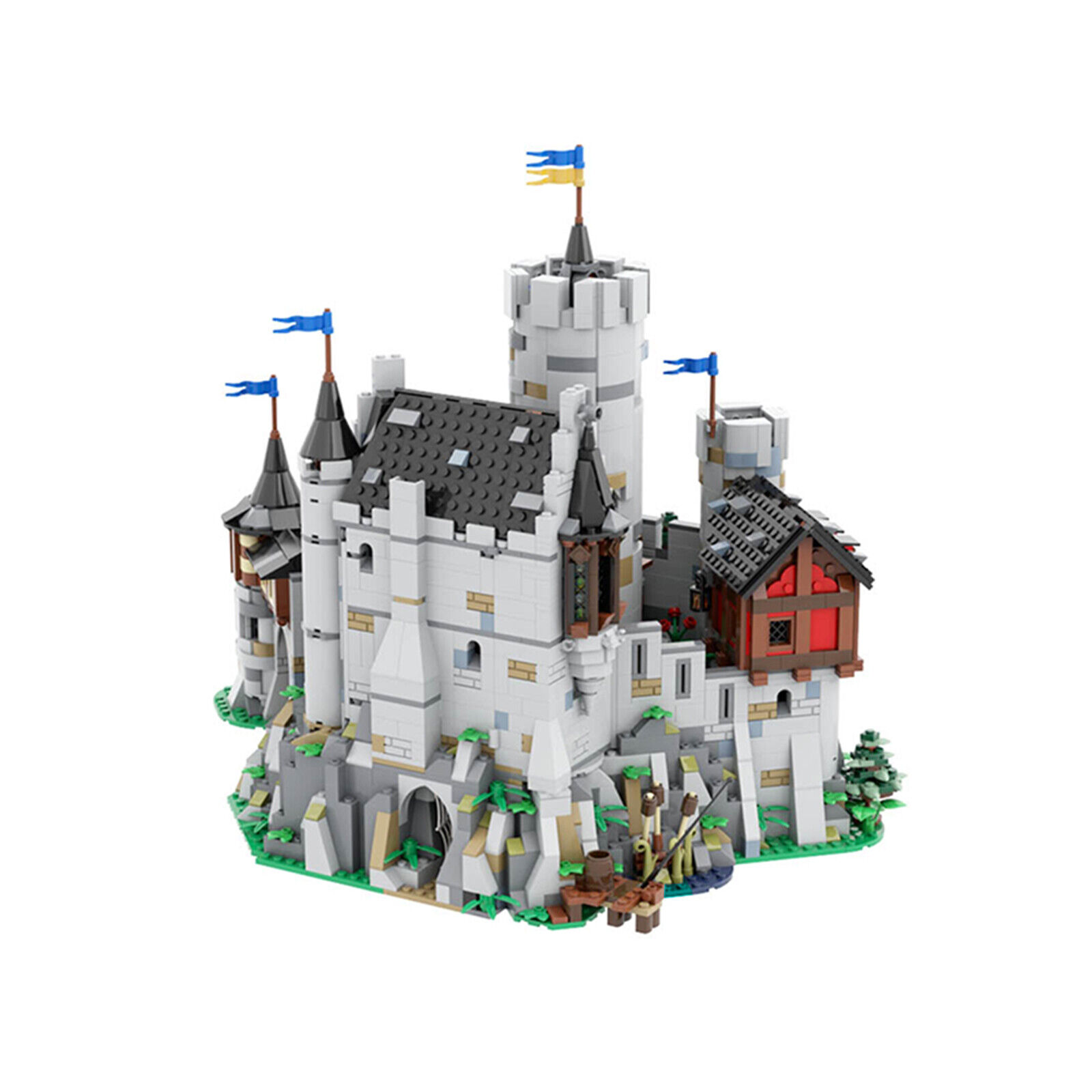 C4892 L?wenstein Castle Official Expansion 3609 Parts & Building Toys-ZITIANYOUBUILD