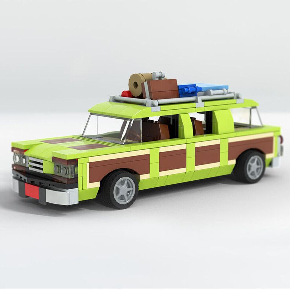 C5155 Station Wagon Car Model Building Toys Set for Collection 385 Parts-ZITIANYOUBUILD