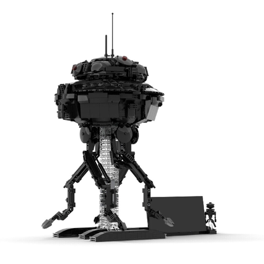 MOC-43368 Imperial Probe Droid Model- UCS Scale from Movie 1093 Parts-ZITIANYOUBUILD