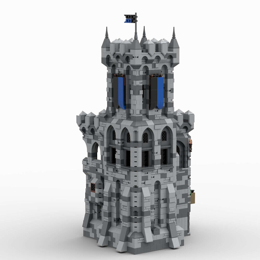 MOC-131230 Tavern and Guard Room Expansion for Medieval Castle 4650 Parts-ZITIANYOUBUILD