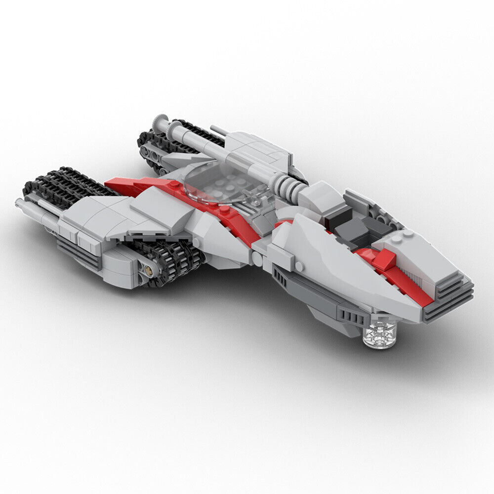 C5974 High Speed Tread Tank Vehicle Treadspeeder from Movie 646 Parts-ZITIANYOUBUILD