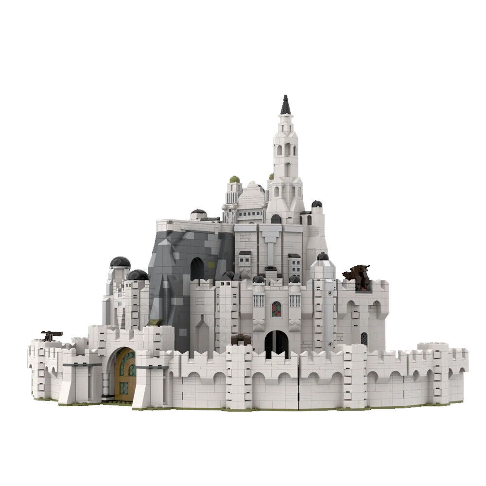 MOC-104144 Most Iconic Fictional Castle with Three Levels of Walls 4337 Parts-ZITIANYOUBUILD