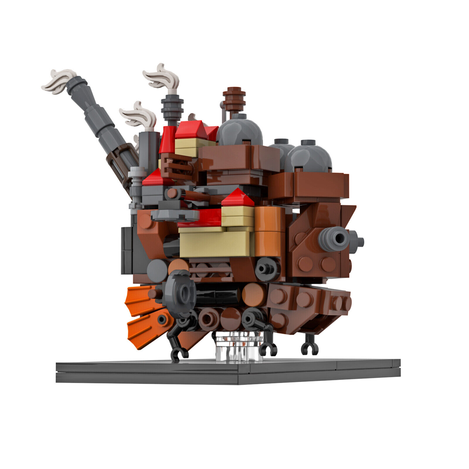 Custom MOC: C7266 Moving Castle Model Set 272 Parts Gift for Christmas-ZITIANYOUBUILD