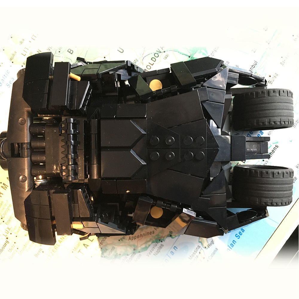 C5107 Heavy Armored Vehicle / 1:23 Military Prototype 514 Parts for Collection-ZITIANYOUBUILD