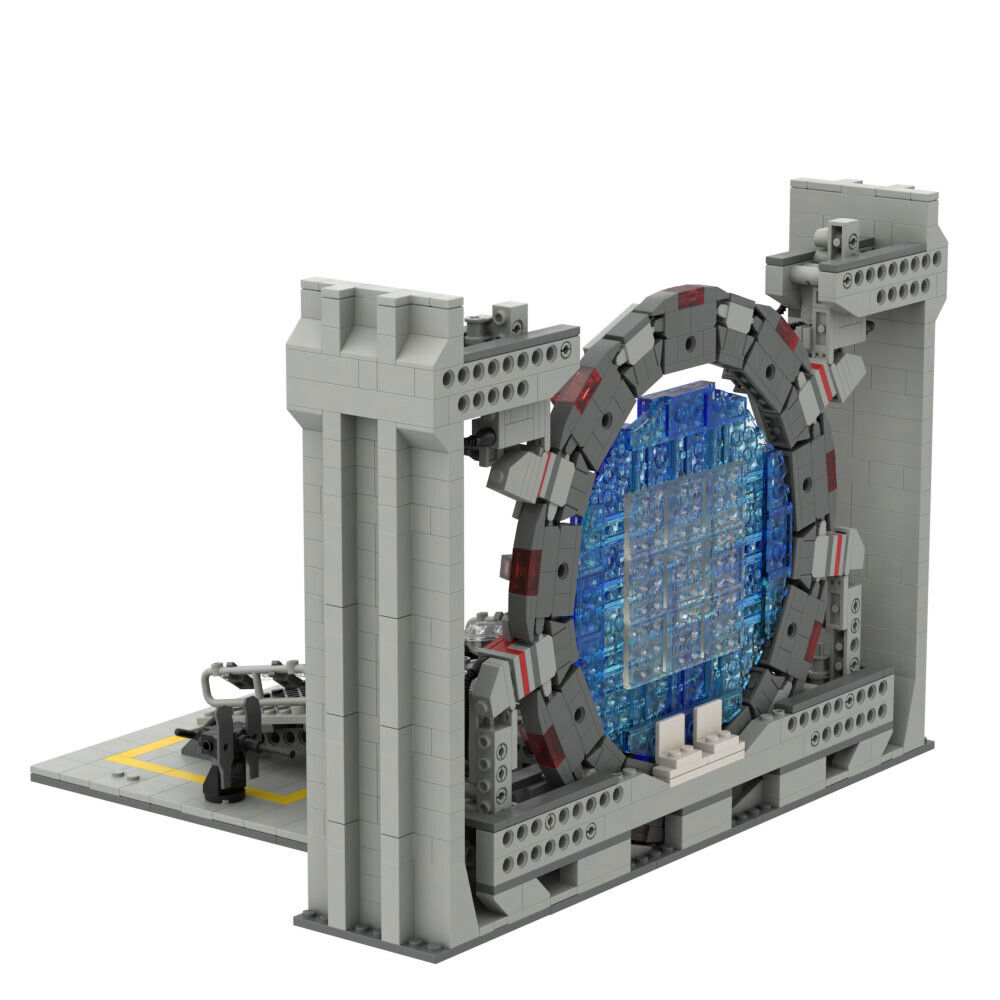 Custom MOC: C7724 GSG-1 Gateroom Gate & Packs 1132 Parts Gift for Christmas-ZITIANYOUBUILD