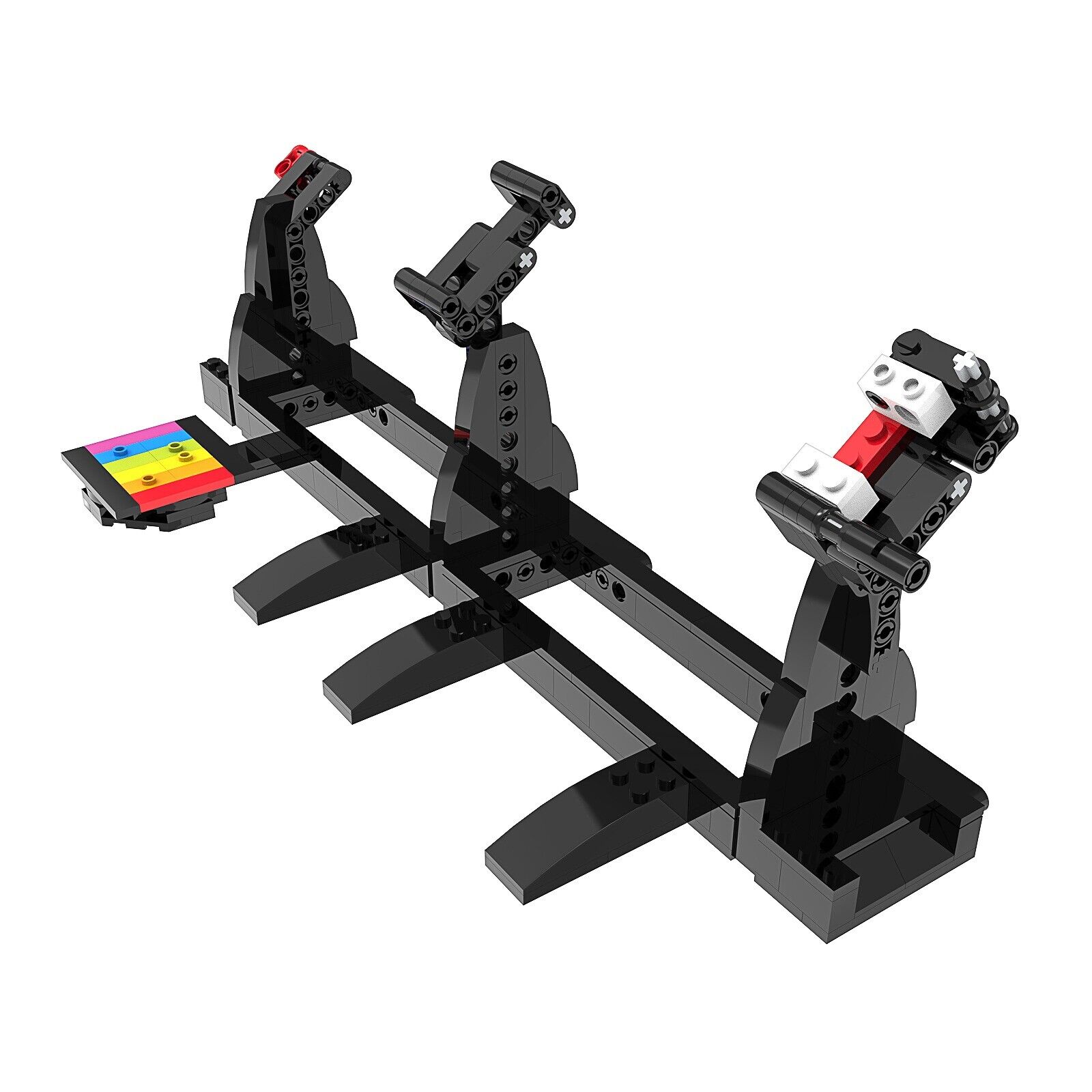Custom MOC: MOC-24911Display Stand for 75244 Tantive IV Gift for Christmas-ZITIANYOUBUILD