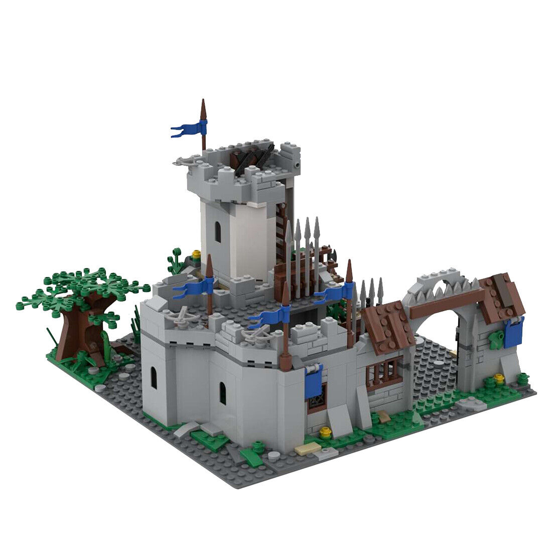 Custom MOC-50151 Arm Castle Model Toys 498 Parts Kids Gift for Christmas-ZITIANYOUBUILD