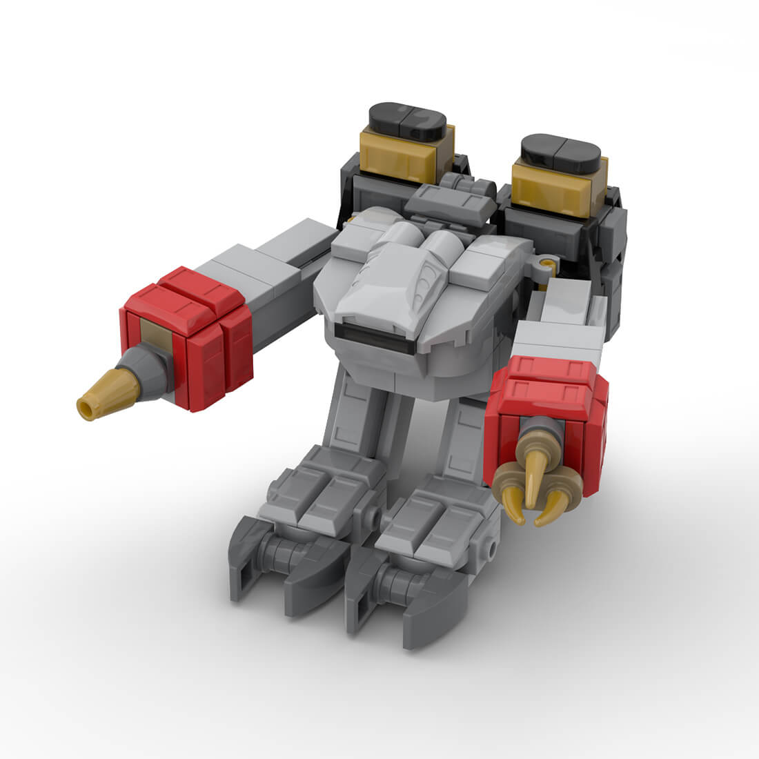 Custom MOC-142588 Terran-SCV Future Star Mecha 220 Parts Gift for Christmas-ZITIANYOUBUILD