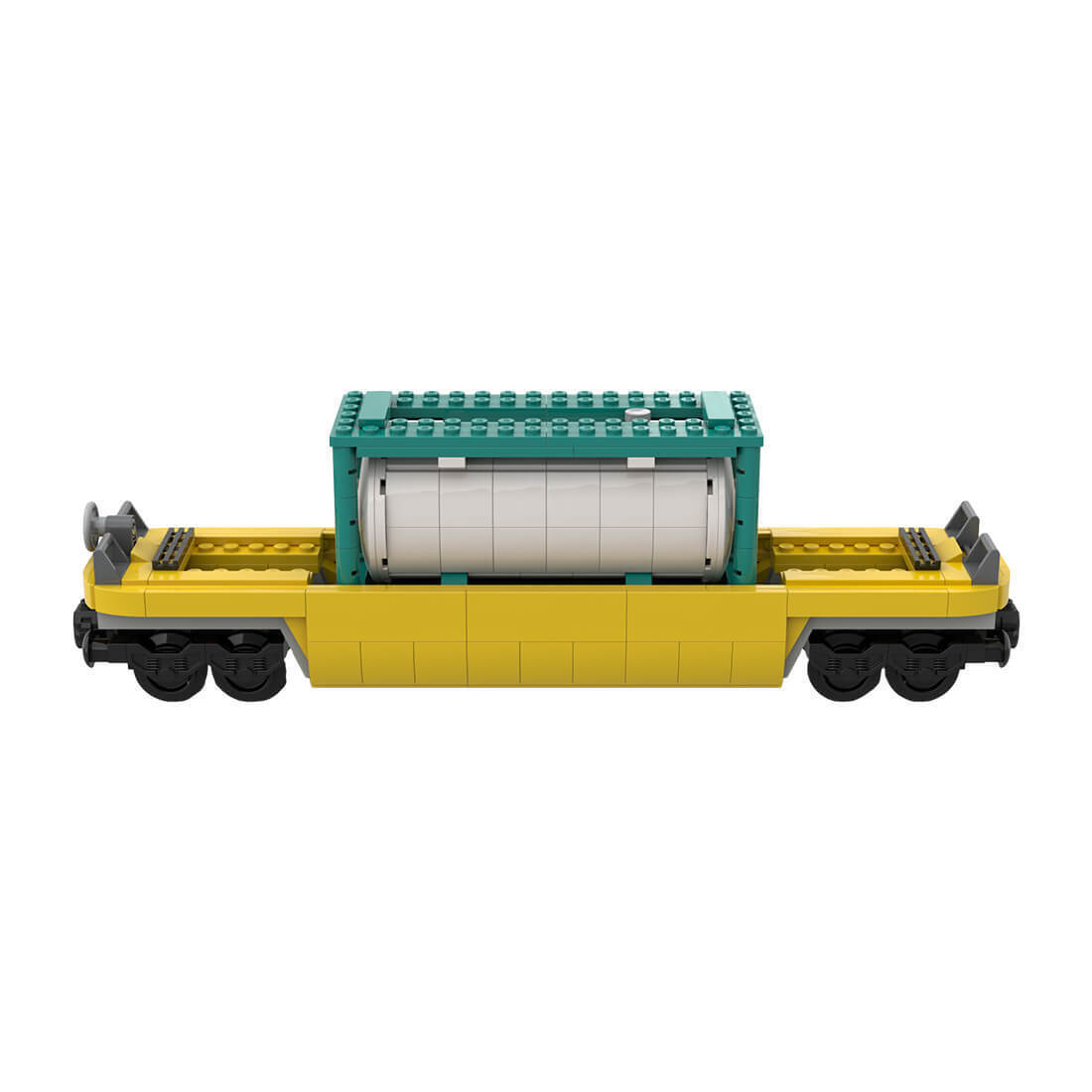 Custom MOC-142176 Container Freight Oil Tank Car Model 404 Parts Kids Gift-ZITIANYOUBUILD