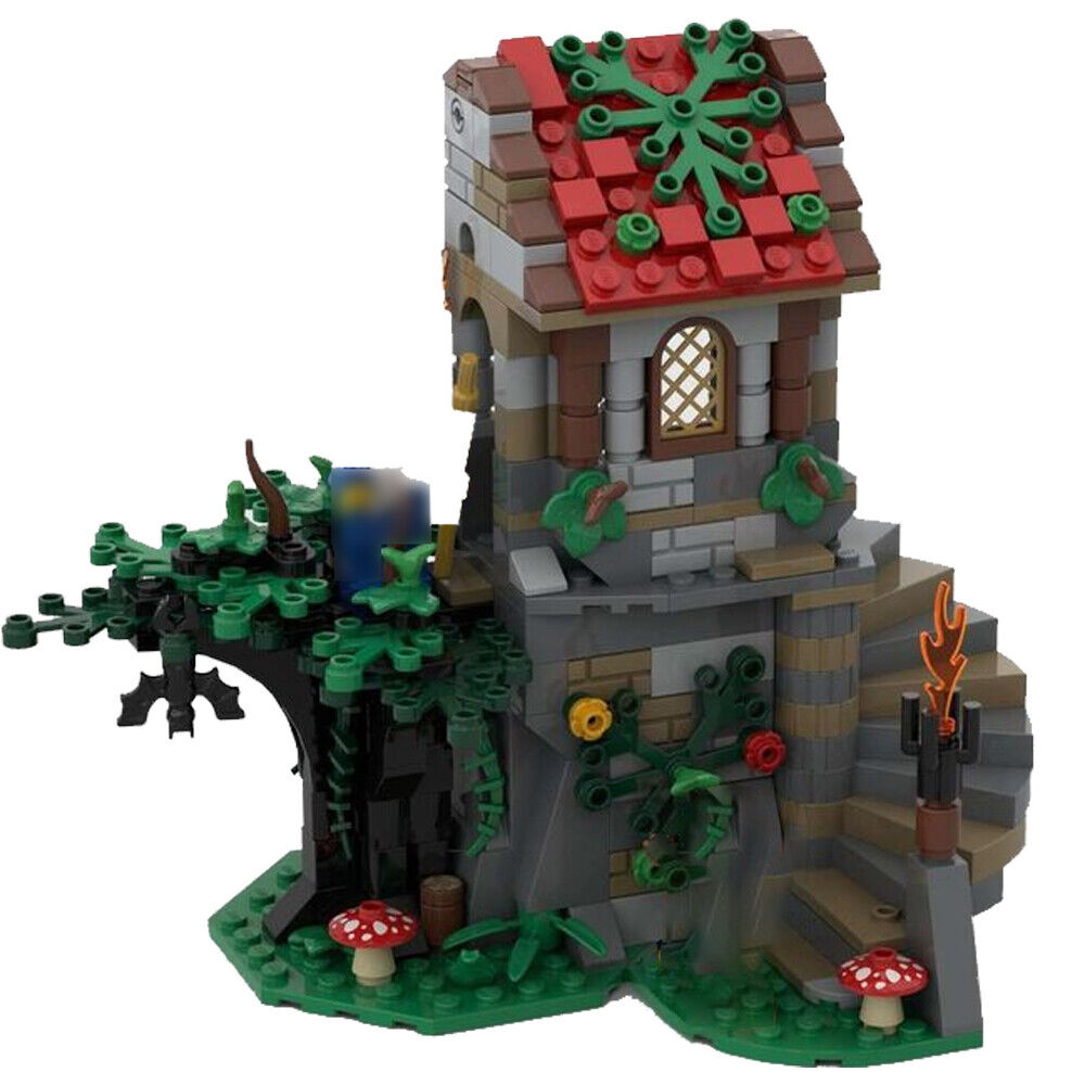 MOC-113077 Micro Medieval Tower Model Building Toys Set for Castle 272 Parts-ZITIANYOUBUILD