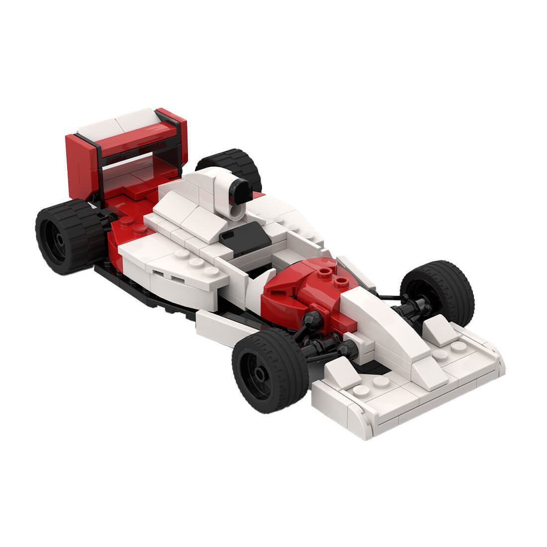 Custom MOC-118366 High-Speed Racing Cars Building Blocks Set 201 Parts Kids Gift-ZITIANYOUBUILD