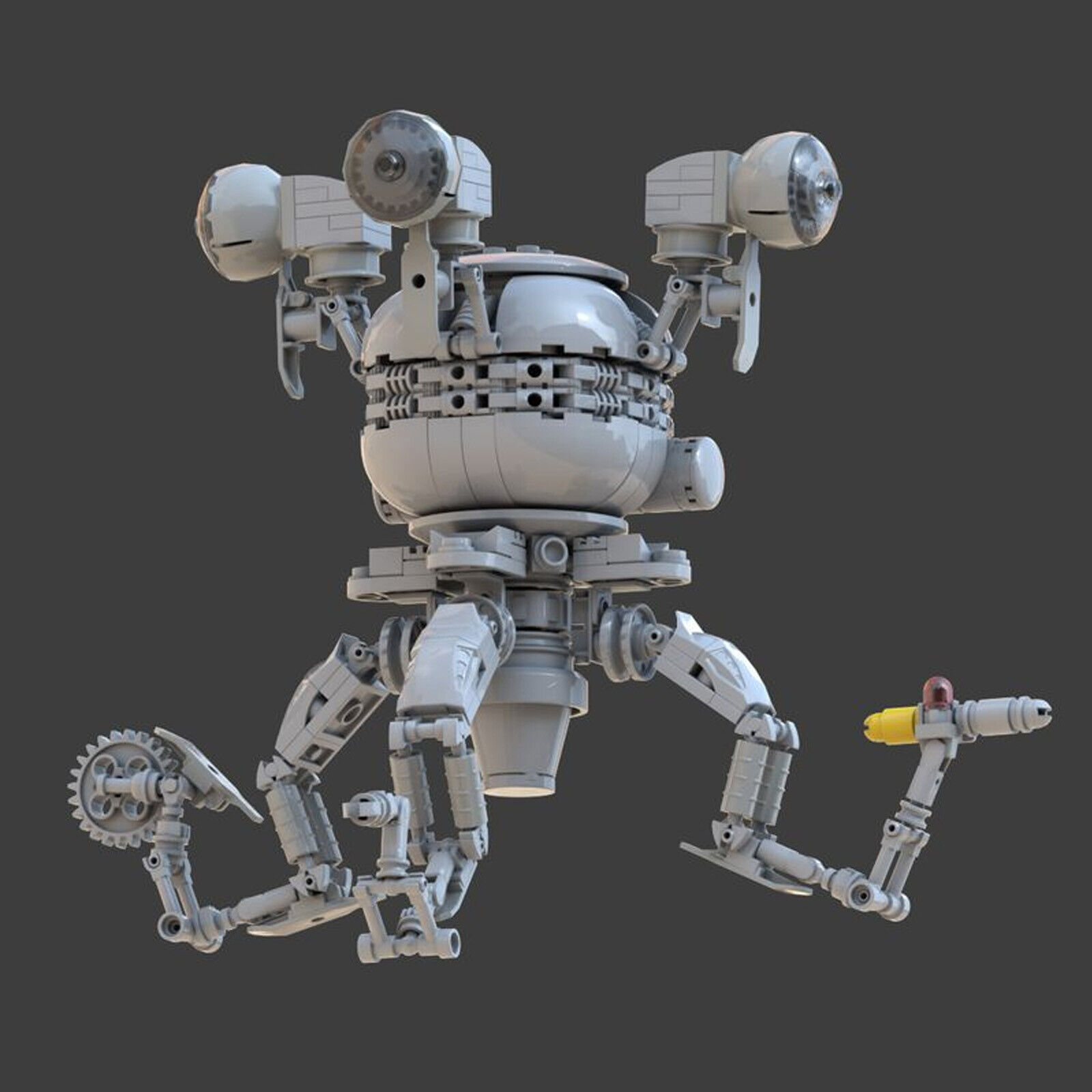 C5685 Mr. Handy Mister Handy Multipurpose Robot 337 Parts Creative Toys-ZITIANYOUBUILD