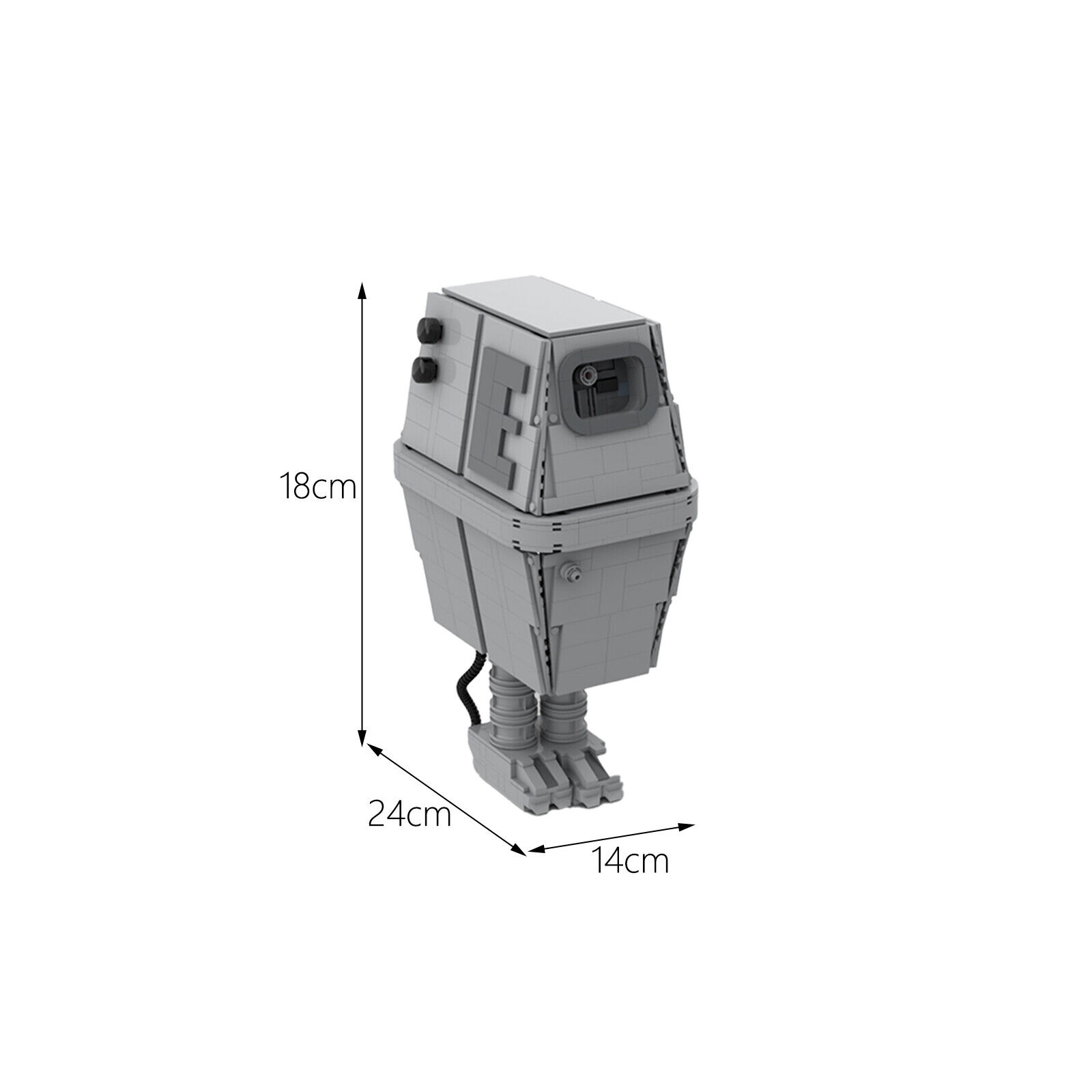 C7423 Robot Power Generators Model with Legs from Movie 732 Parts Gift-ZITIANYOUBUILD