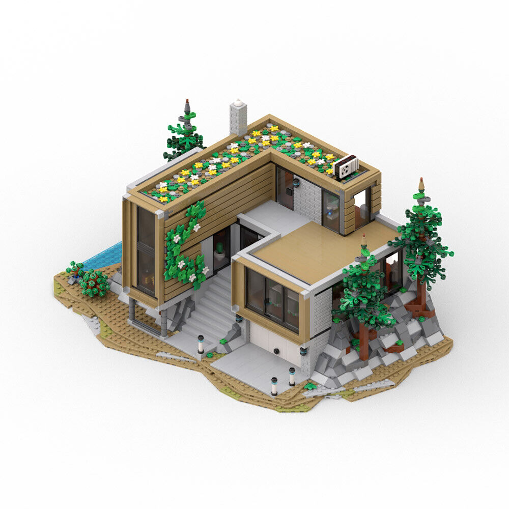 C9234 Designer's Home with Interior Modular Building 3163 Parts Creative Toys-ZITIANYOUBUILD