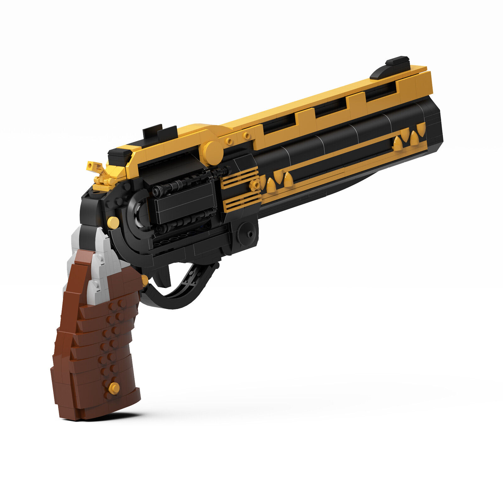 ZITIANYOUBUILD Custom MOC: C5689 The Last Word Exotic Hand Cannon 840 Parts-ZITIANYOUBUILD