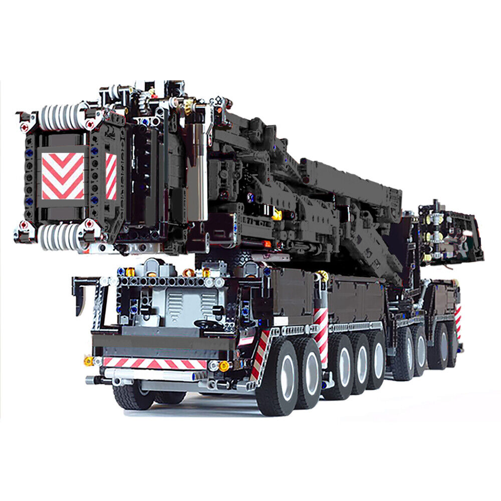 Custom MOC: C104-5 Black Liebherr LTM 11200 Crane 8104 Parts Gift for Christmas-ZITIANYOUBUILD