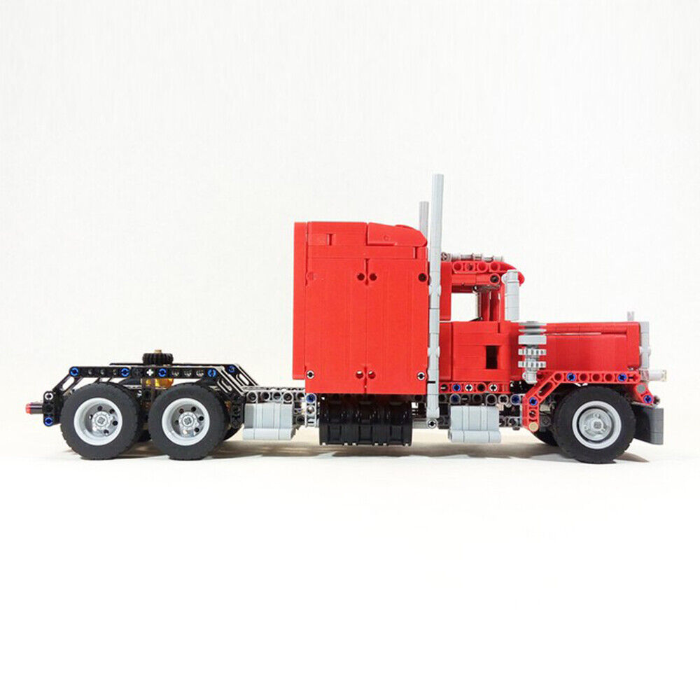 C1386 Conventional-cab Truck Highway Truck Model Building Toys 834 Parts-ZITIANYOUBUILD