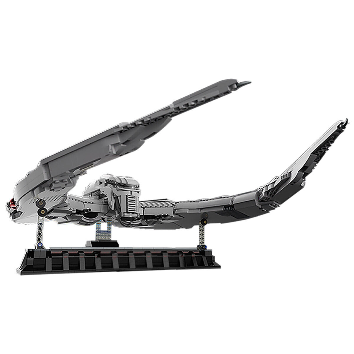 C4429 Primary Air / Space Superiority Fighter Ship with Stand 3253 Parts-ZITIANYOUBUILD