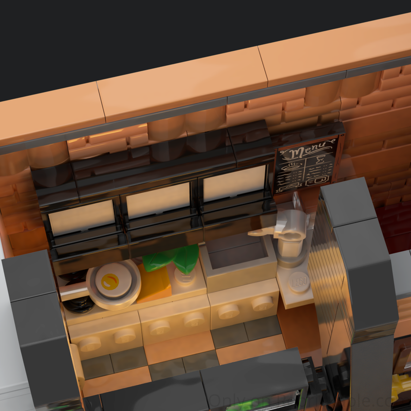 MOC-212483 Community Square [Alt Build of 10350] Building Blocks Set ( 2210PCS)