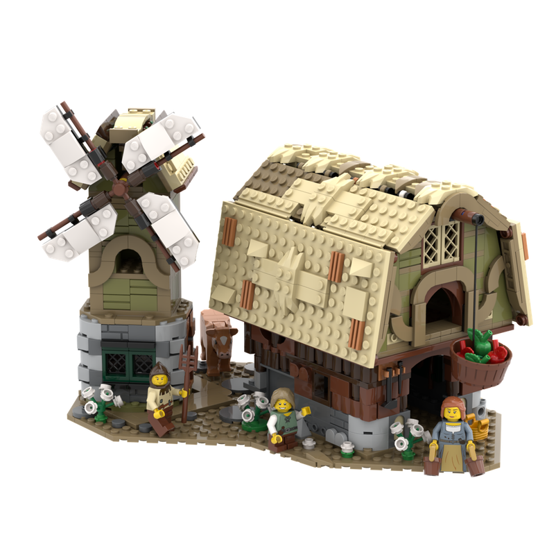 MOC-187688 Lion Knights' Kingdom - 10332 Medieval Town Castle Expansion