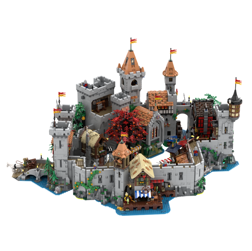 MOC-187688 Lion Knights' Kingdom - 10332 Medieval Town Castle Expansion