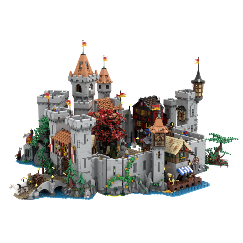 MOC-187688 Lion Knights' Kingdom - 10332 Medieval Town Castle Expansion