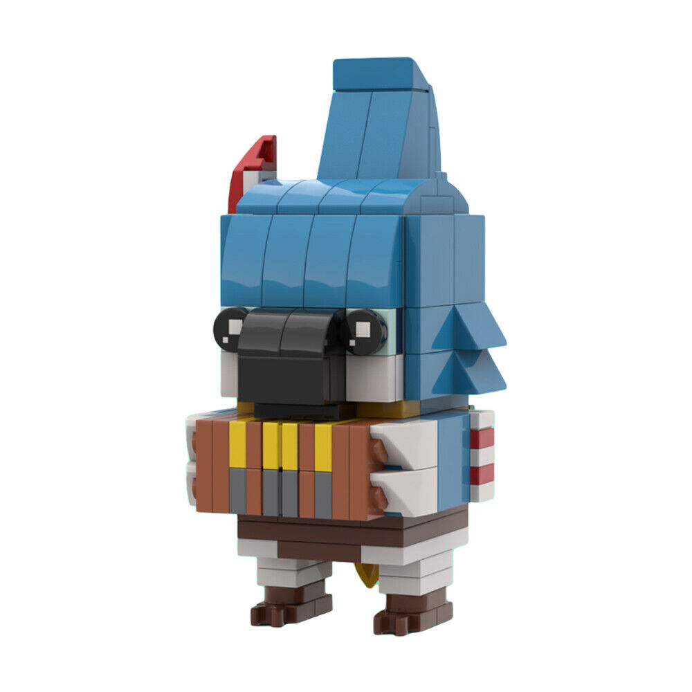 Custom MOC: C7944 Game Character Mini Kass Model 167 Parts for Kids-ZITIANYOUBUILD