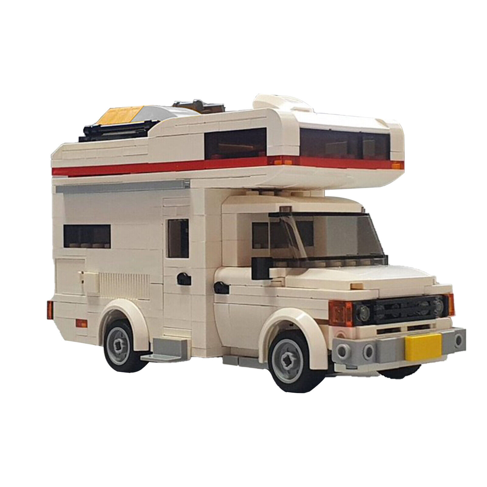 Custom MOC: C6810 Transit MK2 Camper 514 Parts with Interior Gift for Christmas-ZITIANYOUBUILD
