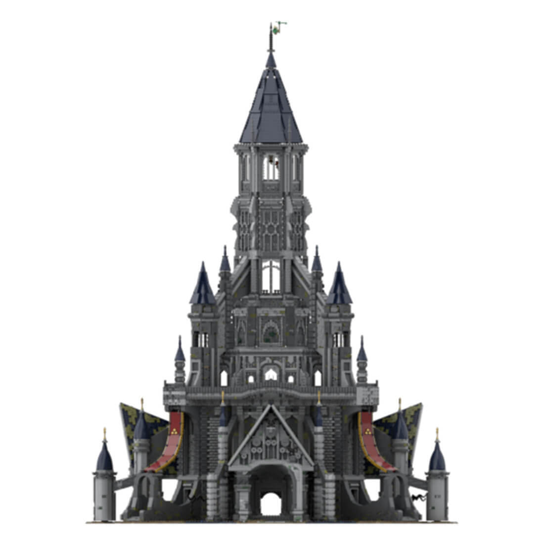castle 3点セット MOC-161243 Hyrule Castle With Full Interior Modular Building 47821