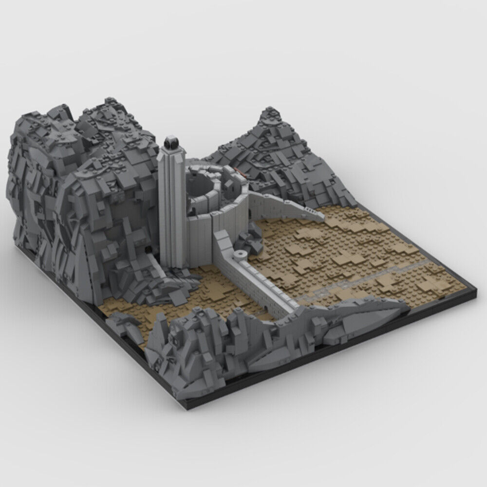 MOC-154661 Battle of Helm's Deep Microscale Iconic Sscene 3127 Parts-ZITIANYOUBUILD