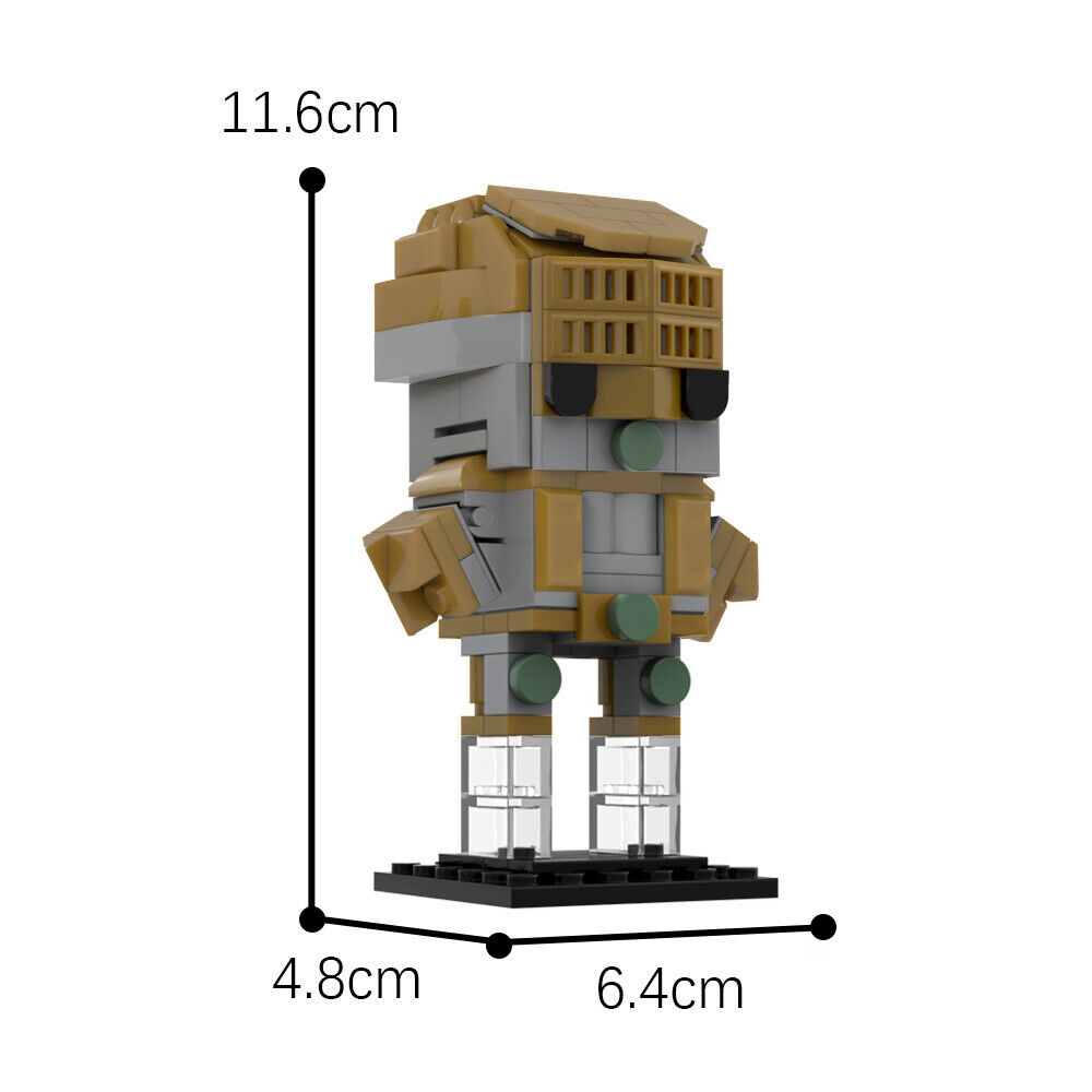 Custom MOC: C7630 DIO & The World Model 337 Parts & Packs Gift for Christmas-ZITIANYOUBUILD