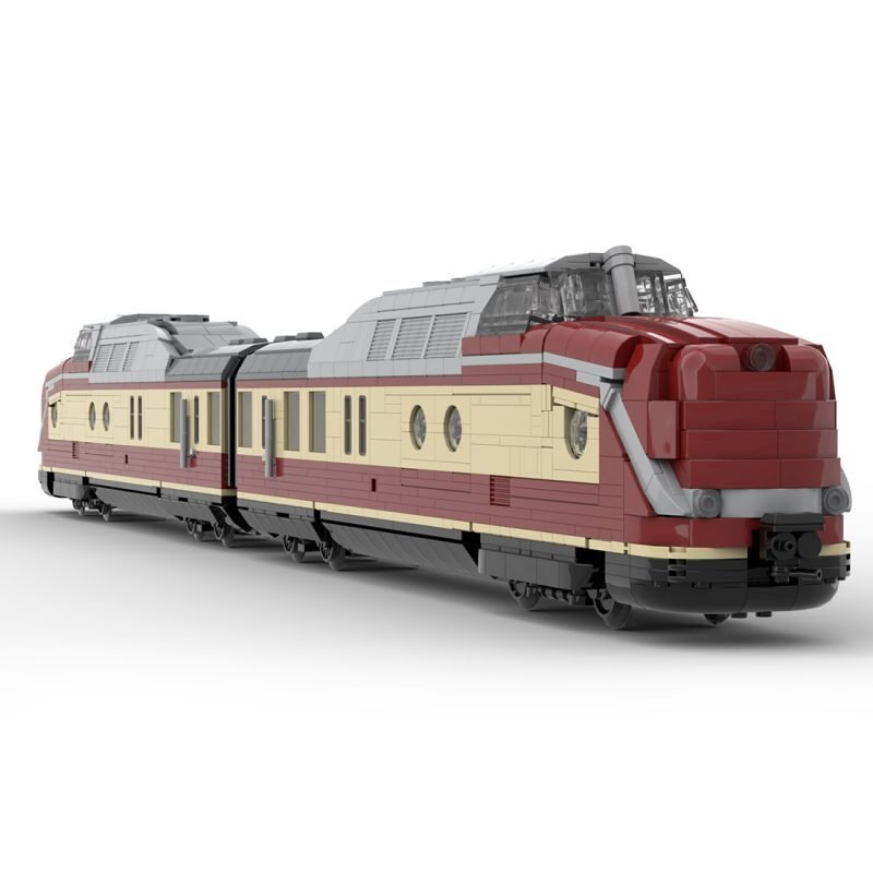 Custom MOC-106675 BR 601 "VT 11.5 Triebwagen" Train (3243 Parts) Toys Gift