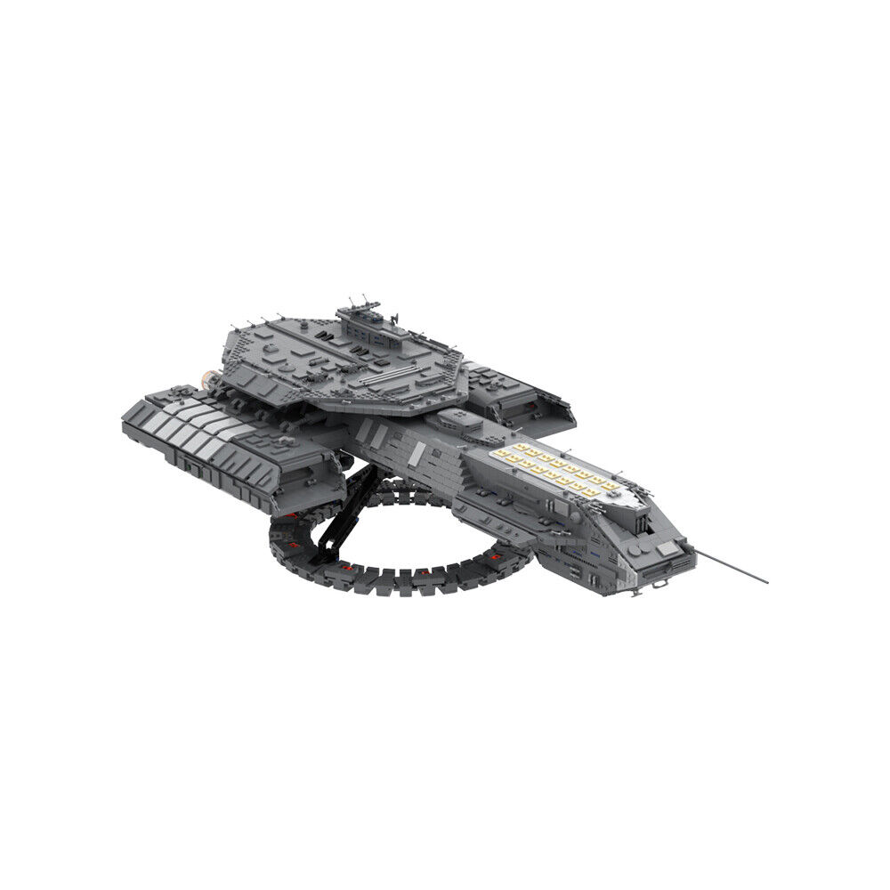 Custom MOC: C7709 Iconic Spaceship USS Daedalus 9424 Parts Gift for Christmas-ZITIANYOUBUILD