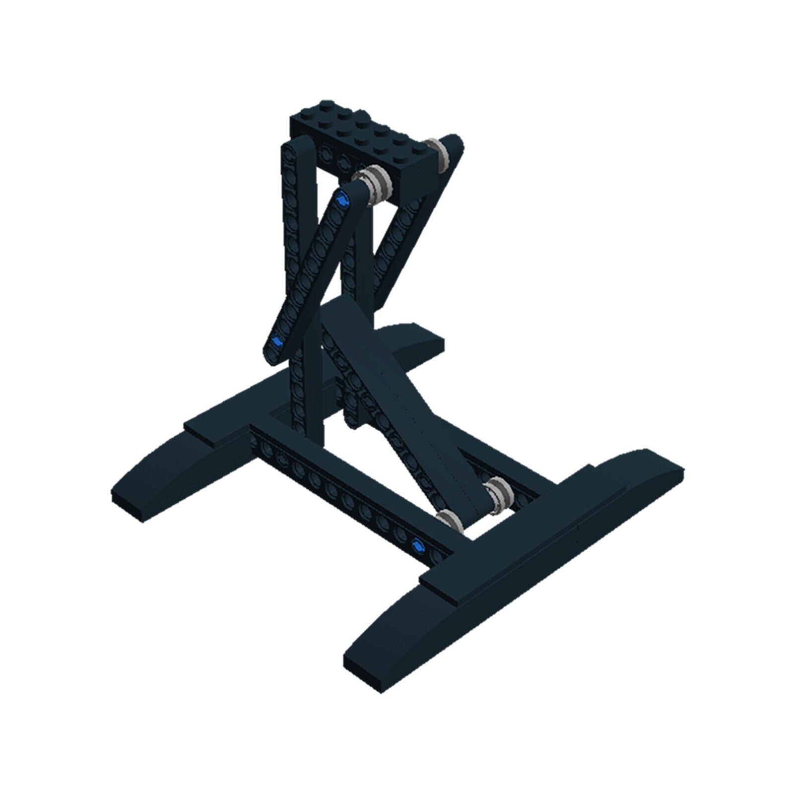 C5672 54 Parts X-Wing Display Stand for X-Wing Fighter Set 75301 and Set 75218-ZITIANYOUBUILD