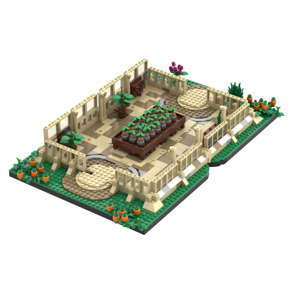 C7684 House from Film about Magic 2450 Parts Gift, No PDF Instructions-ZITIANYOUBUILD