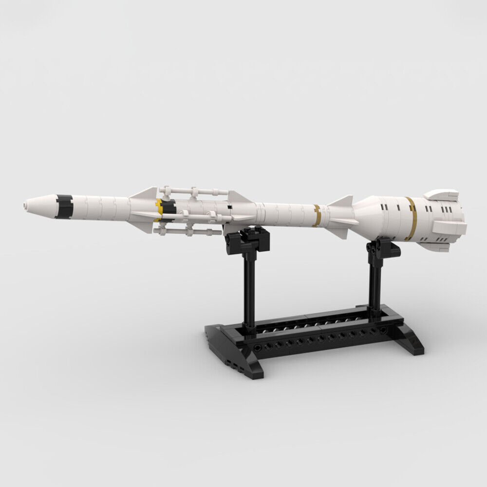 MOC-121676 Standard Extended Range Active Missile with Stand 130 Parts Gift-ZITIANYOUBUILD