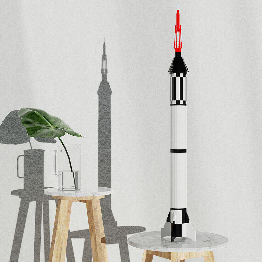 C9350 The First Crewed Space Booster Rocket Launch Vehicle 1029 Parts-ZITIANYOUBUILD
