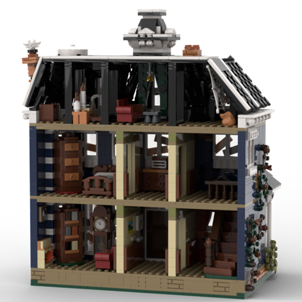 MOC-154943 Modular Building Mansion House Model from TV Series 1994 Parts-ZITIANYOUBUILD