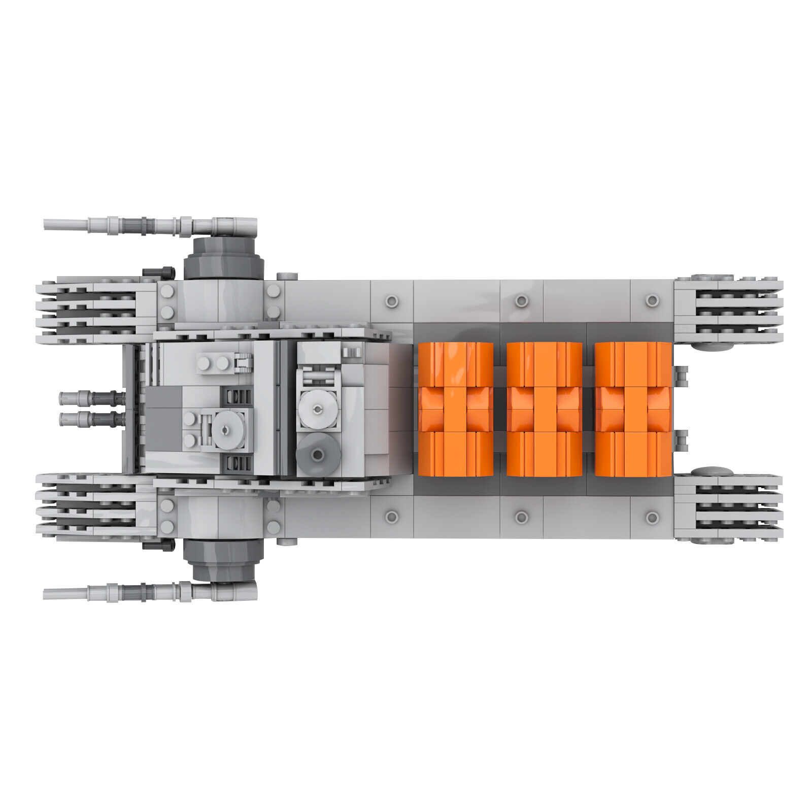 ZITIANYOUBUILD Custom MOC: C5761 Imperial Occupier Assault Tank Model 675 Parts-ZITIANYOUBUILD
