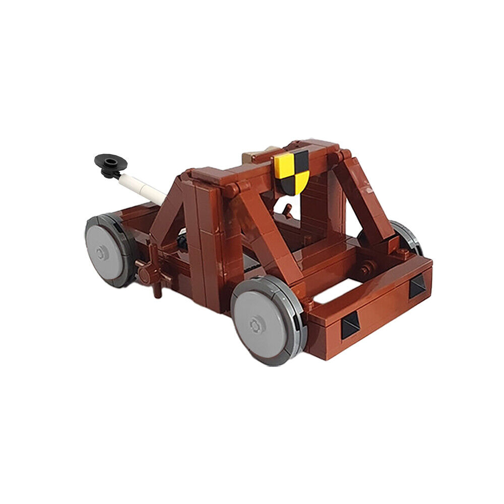 C7873 Medieval Siege Machine Catapult Siege Vehicle 187 Parts Creative Toys-ZITIANYOUBUILD