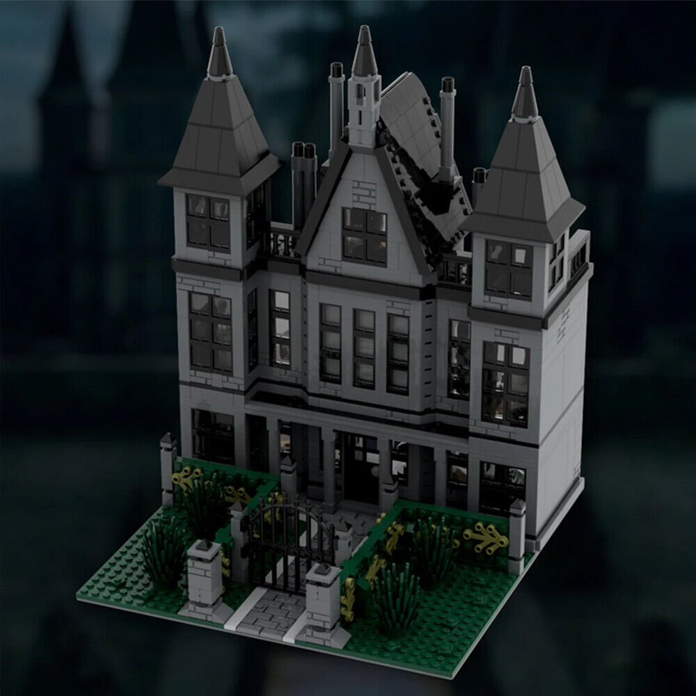 MOC-94689 Iconic Manor with Entrance Hall Living Room and an Office 1812 Parts-ZITIANYOUBUILD