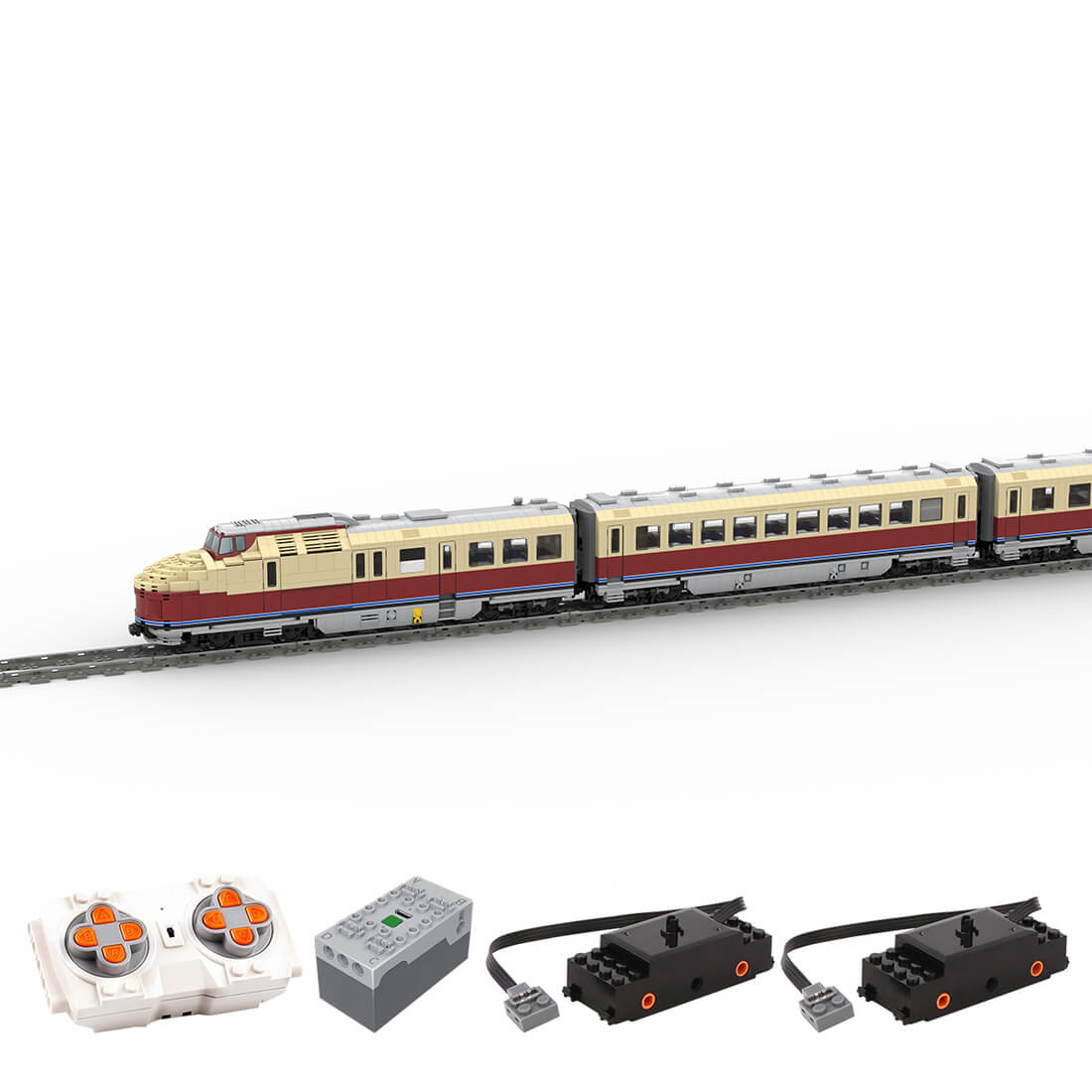 MOC-96308+MOC-96352+MOC-96357+MOC-96001 VT18.16 German High-Speed Train 5341 Pieces