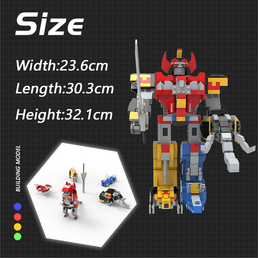 Custom MOC: C7833 Mech Warrior Robot Model from Sci-fi Movie 1500 Parts-ZITIANYOUBUILD