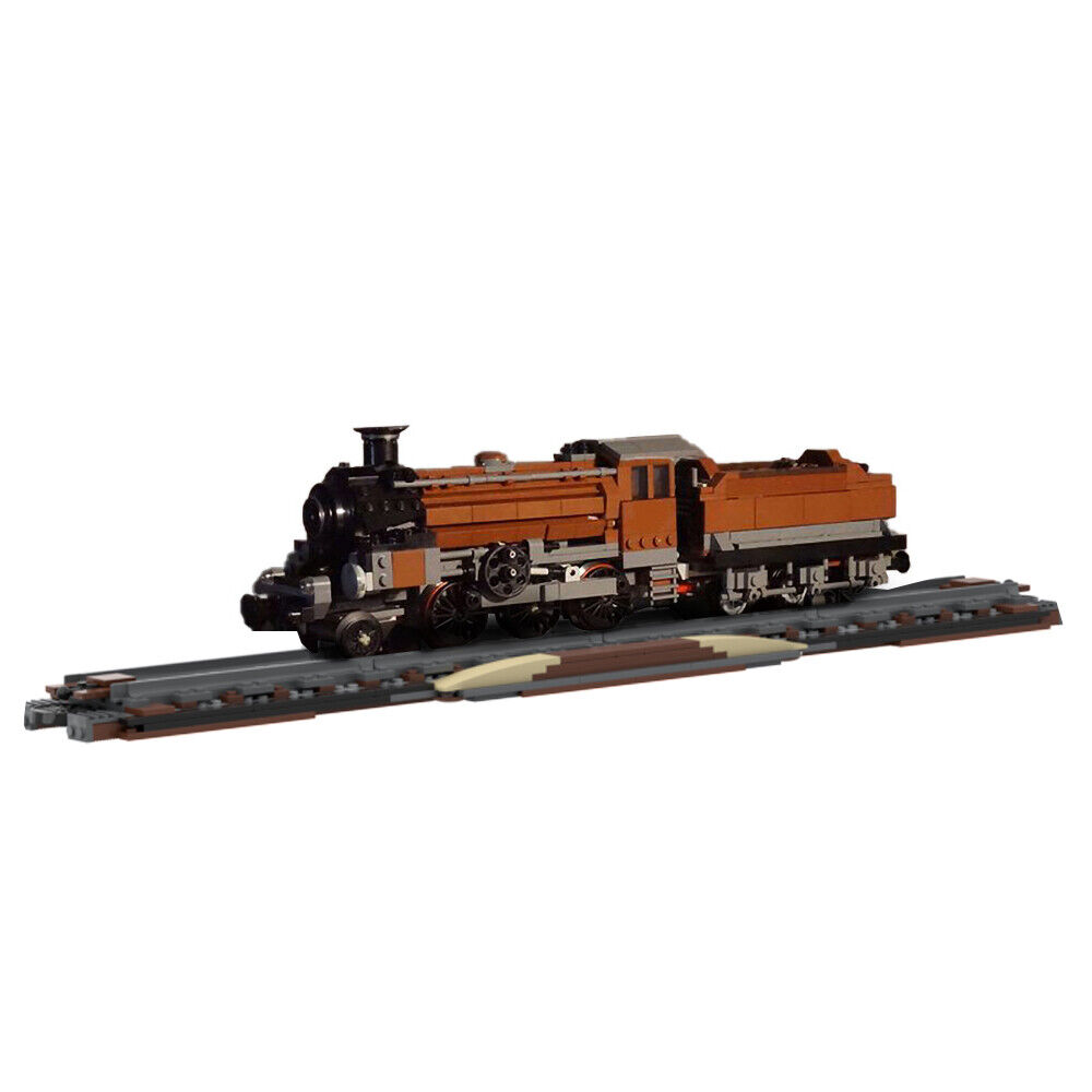 YOUFOY Enigmatic Locomotive Model with Railroad Track Rails 1155 Pieces MOC-ZITIANYOUBUILD